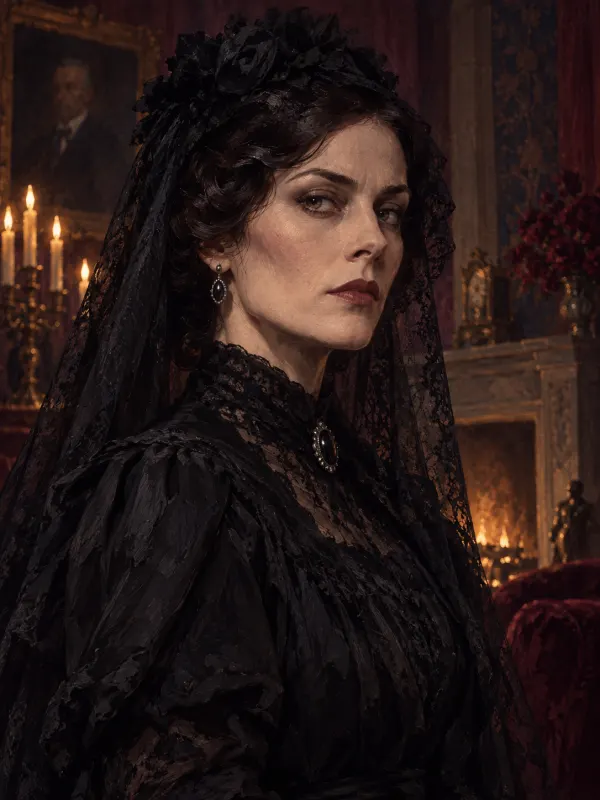 Lady Cordelia Ashworth, the widow with a vendetta