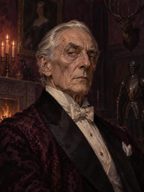 Lord Blackwood, the reclusive owner of the estate