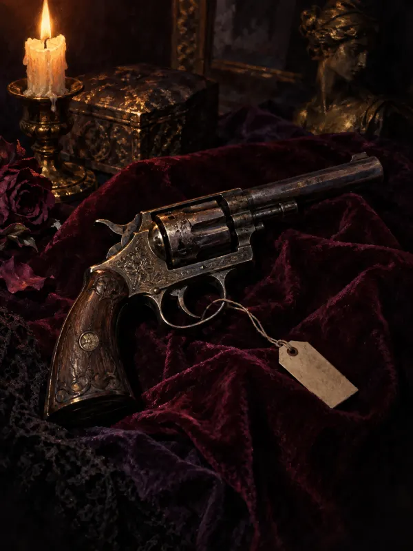 Revolver: An antique revolver